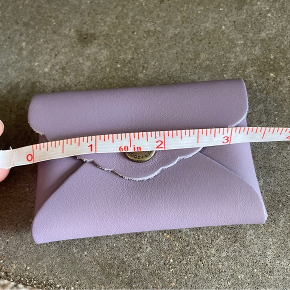 Lavender Daisy Wallet Portland Leather Coin Purse Card Holder Women’s Wallet NEW - Picture 2 of 6